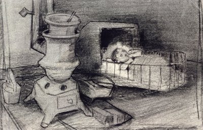 Cradle by Vincent van Gogh